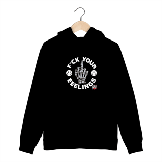 Nome do produto F*ck suas emoções - Moletom Canguru Frente