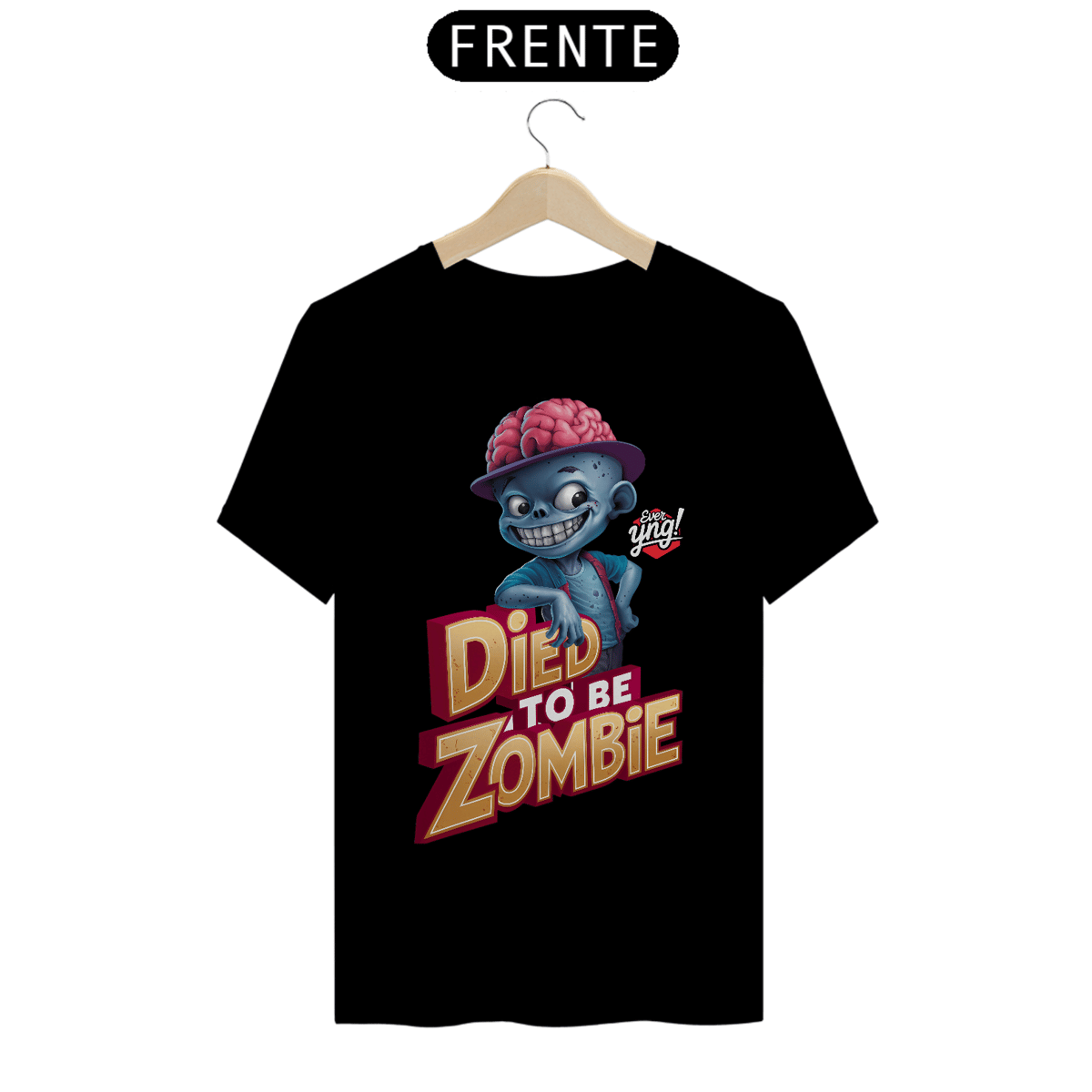 Nome do produto: Zumbi descolado - Camiseta Unissex