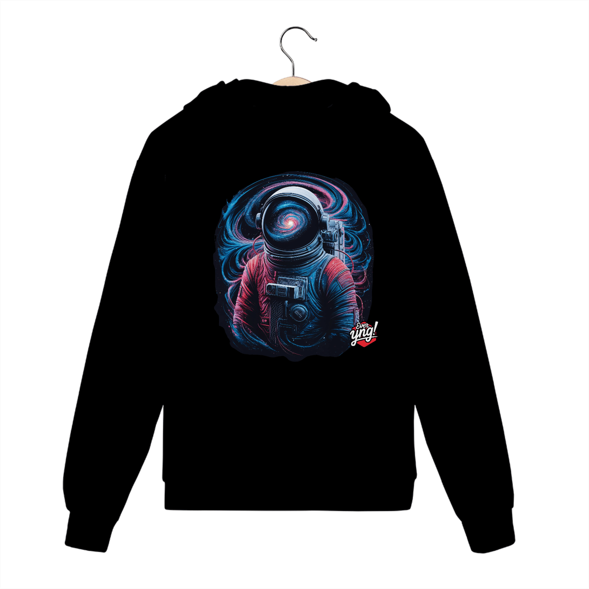 Nome do produto: Explorador Espacial - Moletom com Zíper