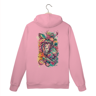 Nome do produto Animais do Abstrato - Moletom Canguru