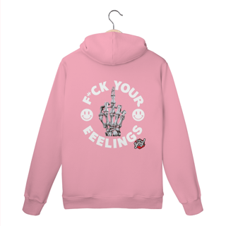 Nome do produto F*ck suas emoções - Moletom Canguru Costas