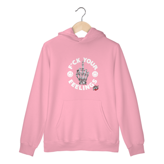 Nome do produto F*ck suas emoções - Moletom Canguru Frente