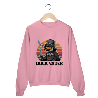 Nome do produto DUCK VADER – O Poder da Força em Versão Pato - Moletom Fechado