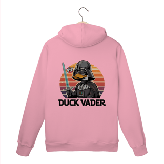 Nome do produto DUCK VADER – O Poder da Força em Versão Pato - Moletom Canguru Costas