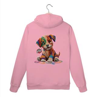 Nome do produto Cachorrinho de Fios - Moletom Canguru Costas