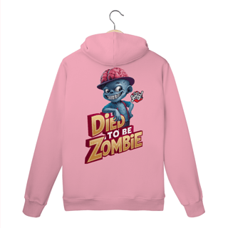 Nome do produto Zumbi descolado - Moletom Canguru Costas