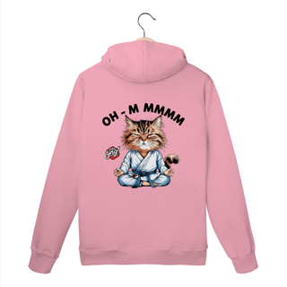 Nome do produto Meditação Felina - Moletom Canguru Costas