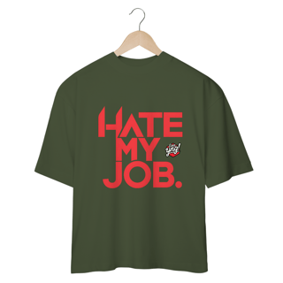 Nome do produto Eu Odeio Meu Trabalho - Camiseta Plus Size