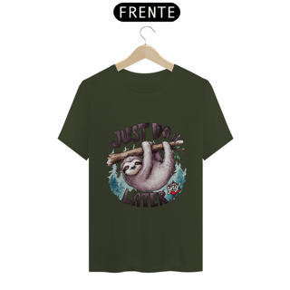 Nome do produto Apenas Faça Mais Tarde - Camiseta