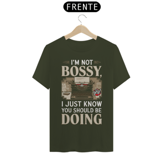 Nome do produto Não Sou Mandão – Autoridade com Estilo - Camiseta Unissex