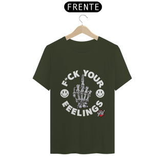 Nome do produto F*ck suas emoções - Camiseta Unissex