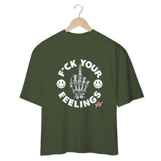Nome do produto F*ck suas emoções - Camiseta Plus Size
