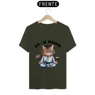 Nome do produto Meditação Felina - Camiseta Unissex