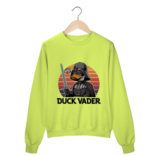 Nome do produto DUCK VADER – O Poder da Força em Versão Pato - Moletom Fechado