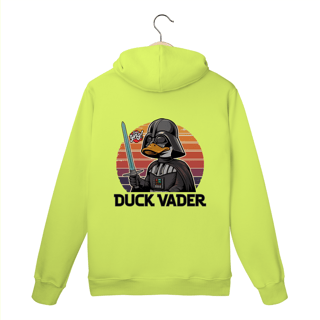 Nome do produto DUCK VADER – O Poder da Força em Versão Pato - Moletom Canguru Costas
