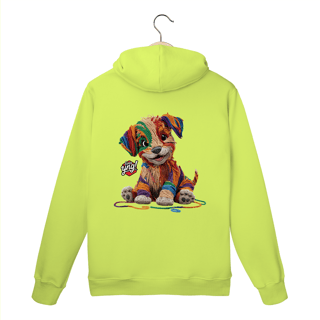 Nome do produto Cachorrinho de Fios - Moletom Canguru Costas