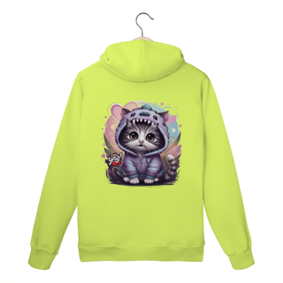 Nome do produto Curiosidade Felina - Moletom Canguru Costas