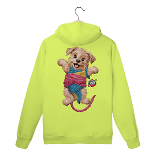 Nome do produto Cachorrinho brincalhão - Moletom Canguru Costas