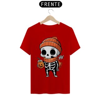 Nome do produto Esqueleto Feliz - Camiseta