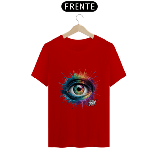 Nome do produto Explosão de Olhar - Camiseta Unissex