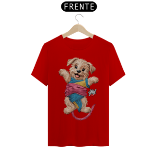Nome do produto Cachorrinho brincalhão - Camiseta Unissex