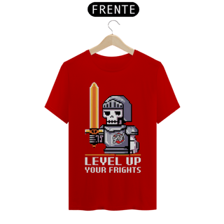 Nome do produto Cavaleiro Esquelético 8 Bits - Camiseta Unissex