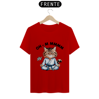 Nome do produto Meditação Felina - Camiseta Unissex