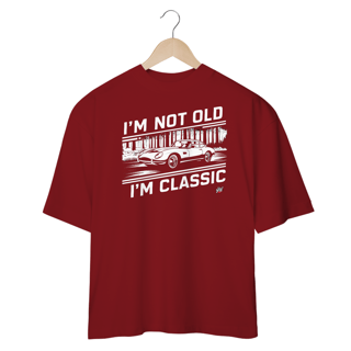 Nome do produto Carro Clássico – Não Sou Velho, Sou Clássico! - Camiseta Plus Size
