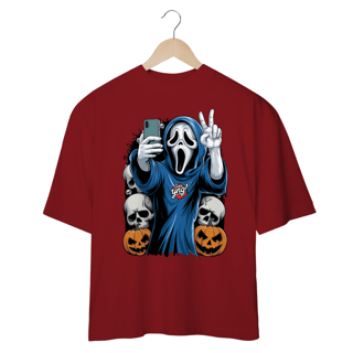 Nome do produto Peace & Ghosts - Camiseta Plus Size