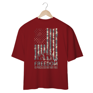 Nome do produto Liberdade Não Tem Preço - Camiseta Plus Size