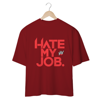 Nome do produto Eu Odeio Meu Trabalho - Camiseta Plus Size