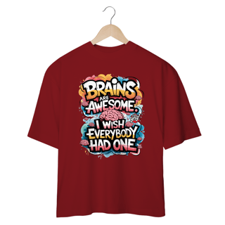 Nome do produto Cérebros São Incríveis - Camiseta Plus Size