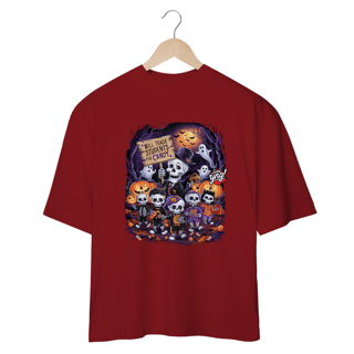 Nome do produto Doces ou Estudantes? Camiseta Plus Size