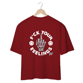 Nome do produto F*ck suas emoções - Camiseta Plus Size
