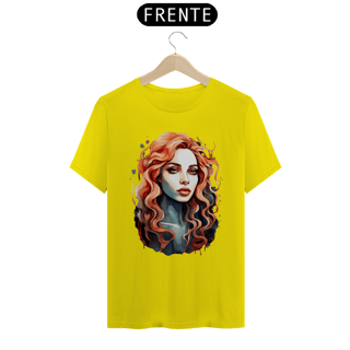 Nome do produto Melodia das Ondas – Camiseta Sereia (UNISSEX)