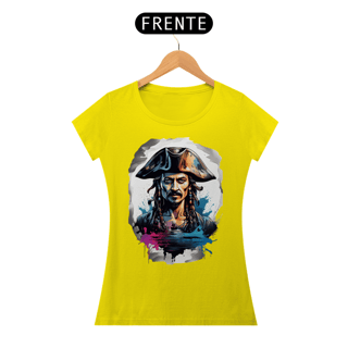 Nome do produto Pirata Implacável – Camiseta Premium (FEMININA)