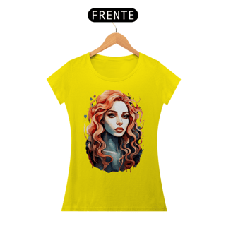 Nome do produto Melodia das Ondas – Camiseta Sereia (FEMININA)