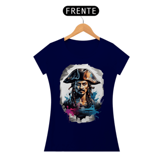 Nome do produto Pirata Implacável – Camiseta Premium (FEMININA)