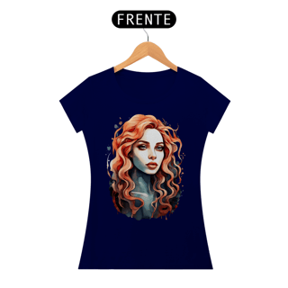 Nome do produto Melodia das Ondas – Camiseta Sereia (FEMININA)