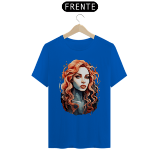 Nome do produto Melodia das Ondas – Camiseta Sereia (UNISSEX)