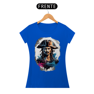 Nome do produto Pirata Implacável – Camiseta Premium (FEMININA)