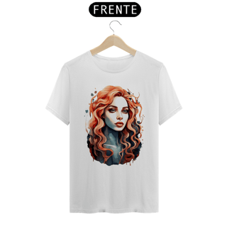 Nome do produto Melodia das Ondas – Camiseta Sereia (UNISSEX)