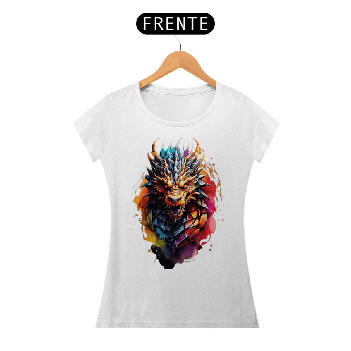 Nome do produto: Alma de Dragão, Coração de Guerreiro (FEMININA)
