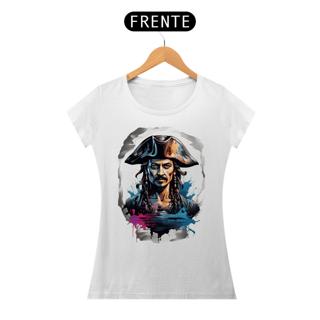 Nome do produto Pirata Implacável – Camiseta Premium (FEMININA)