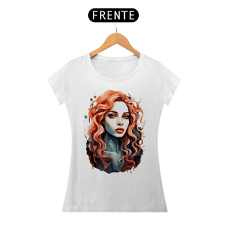 Nome do produto Melodia das Ondas – Camiseta Sereia (FEMININA)