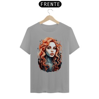 Nome do produto Melodia das Ondas – Camiseta Sereia (UNISSEX)