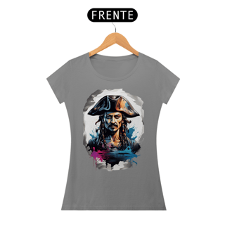 Nome do produto Pirata Implacável – Camiseta Premium (FEMININA)