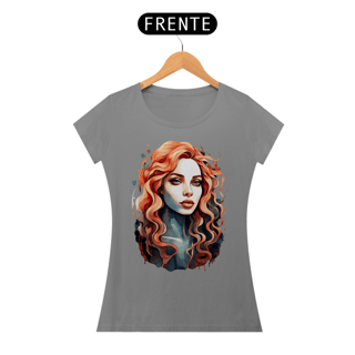 Nome do produto Melodia das Ondas – Camiseta Sereia (FEMININA)