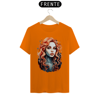 Nome do produto Melodia das Ondas – Camiseta Sereia (UNISSEX)