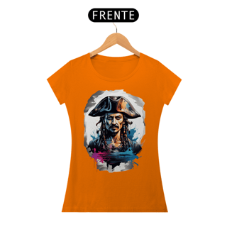 Nome do produto Pirata Implacável – Camiseta Premium (FEMININA)